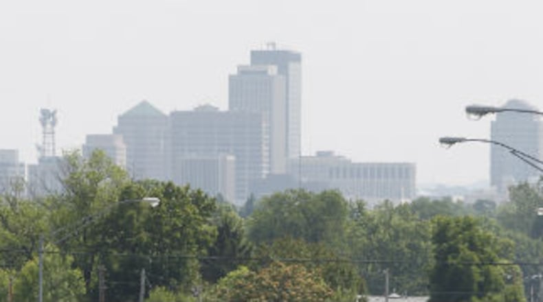 With the high temperatures, sunshine and dry conditions air quality levels are heightened for smog ..