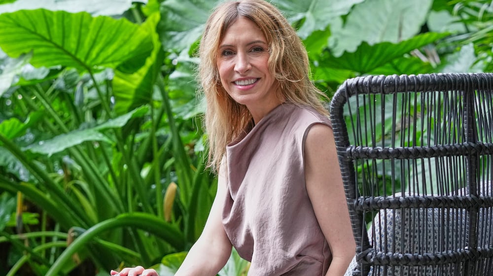 Kelly Ryerson, known by her supporters as "Glyphosate Girl," poses for a portrait, Thursday, Jan. 22, 2026, in Miami. (AP Photo/Marta Lavandier)