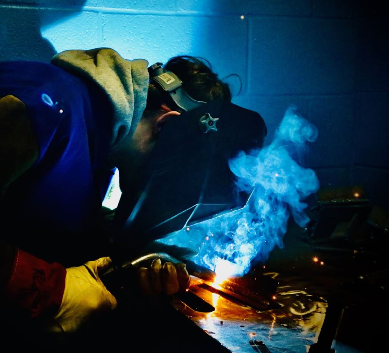 School of Innovation students are learning welding to earn a graduation seals needed to graduate. Contributed/Springfield City School District