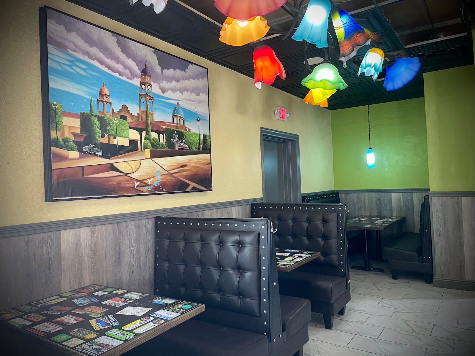 Los Mariachis at 608 N. Detroit St. in Xenia has been remodeled after a fire in June 2024. The owners hope to reopen in May. NATALIE JONES/STAFF