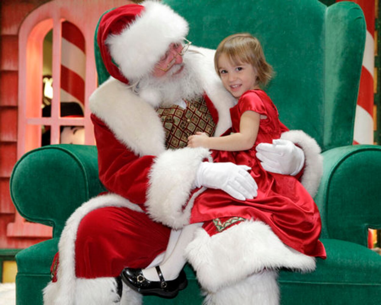 Santa Claus at Upper Valley Mall