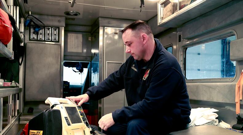 The Springfield Fire/Rescue Division wants to hire 10 more firefighter/paramedics. Bill Lackey/Staff