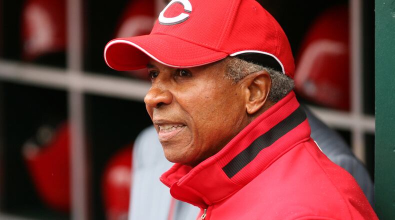 If serving as a designated hitter was good enough for Hall of Famer Frank Robinson toward the end of his magnificent career, it should be good enough for the National League. Staff photo by Greg Lynch