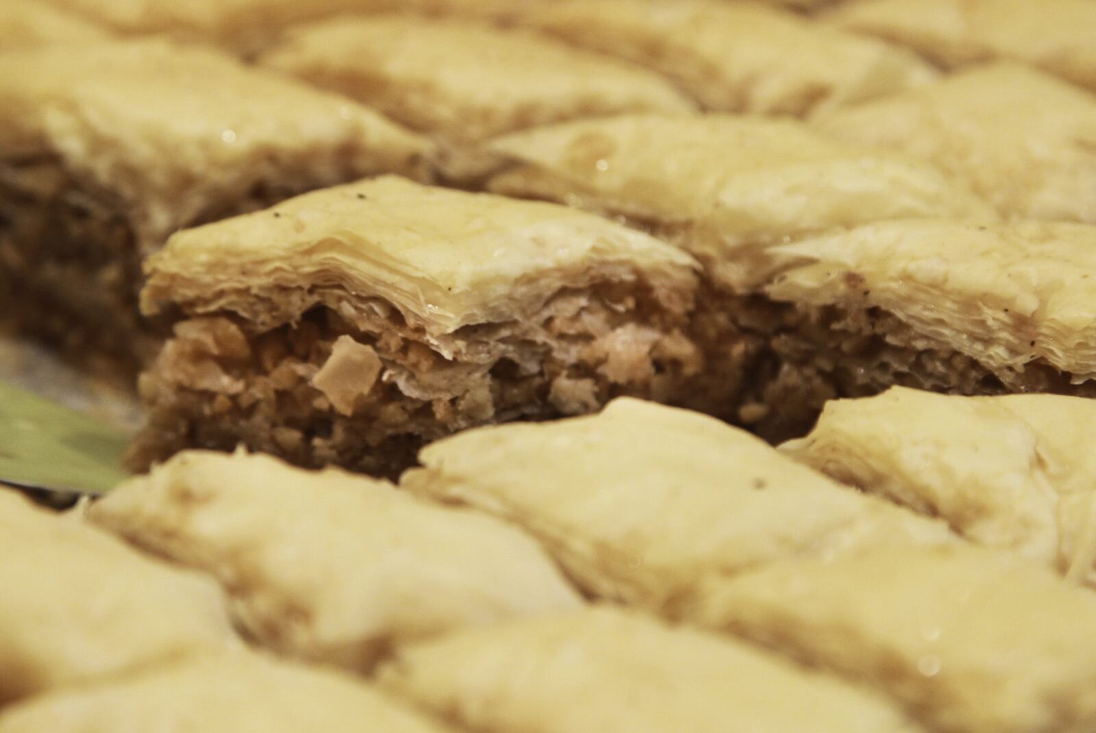 Baklava for the Dayton Greek Festival, which is celebrating 62 years this year. CHRIS STEWART / STAFF