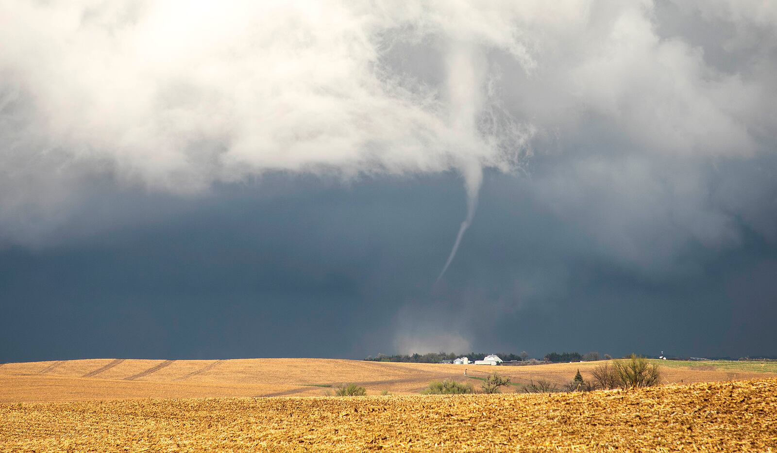Retired orthopedic surgeon Dr. John Dobson's picture of a tornado in Nebraska. CONTRIBUTED