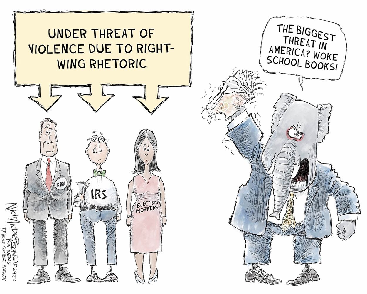 WEEK IN CARTOONS: Student loans, redacted affidavit, Fauci and more