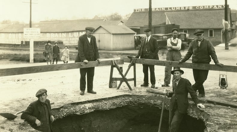 In 1890, the Brain Lumber Company, which had started in 1868, moved to its current location out on East Street. PHOTO COURTESY OF THE CLARK COUNTY HISTORICAL SOCIETY
