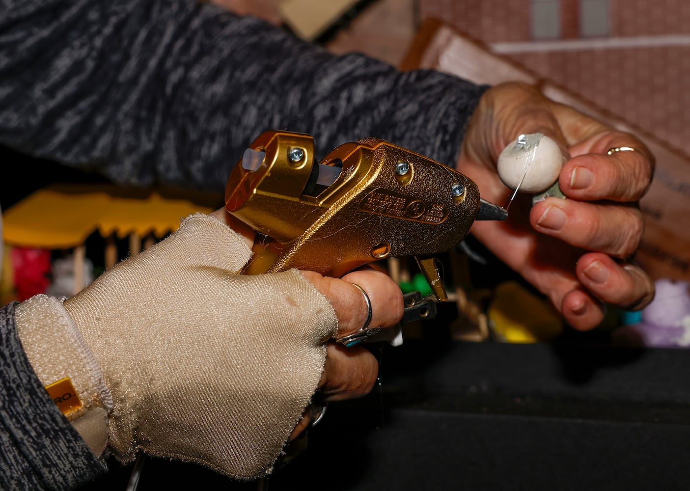 Peeps Display at the Heritage Center 
