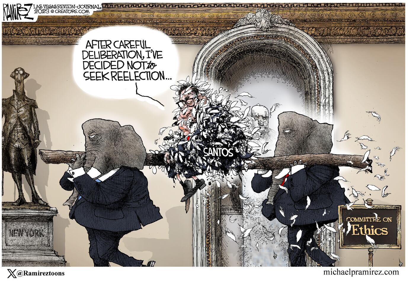 CARTOONS: Michael Ramirez, Nov. 21, 2023