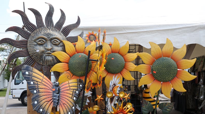 You can find anything and everything at the Antique Extravaganza this weekend at the Clark County Fairgrounds. Hundreds of vendors were setting up their booths all over the fairgrounds Thursday in preparation for one of the largest antique shows in the area. The Extravaganza runs from May 14 thru May 16. BILL LACKEY/STAFF
