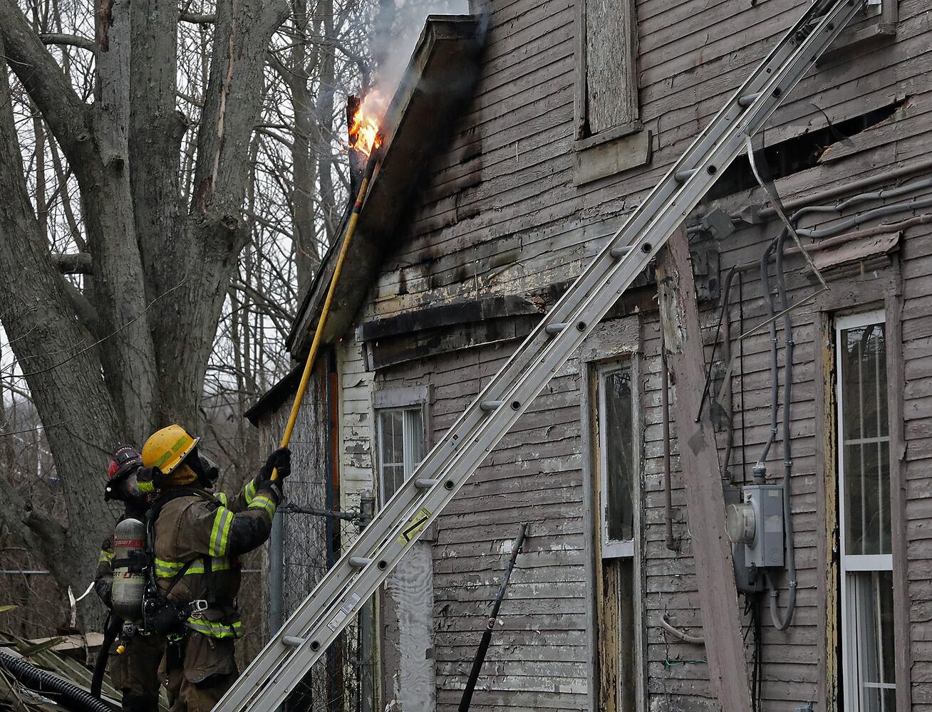 PHOTOS: Clay Street House Fire