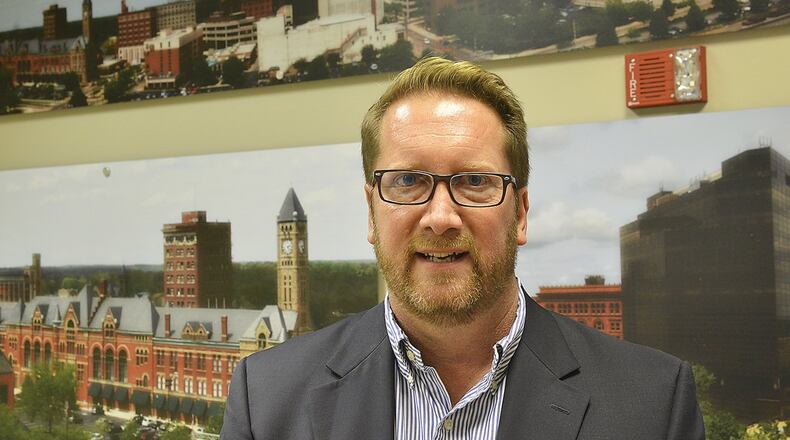 Chris Christopher Schutte, vice president of destination marketing and communications at the Greater Springfield Partnership. Bill Lackey/Staff