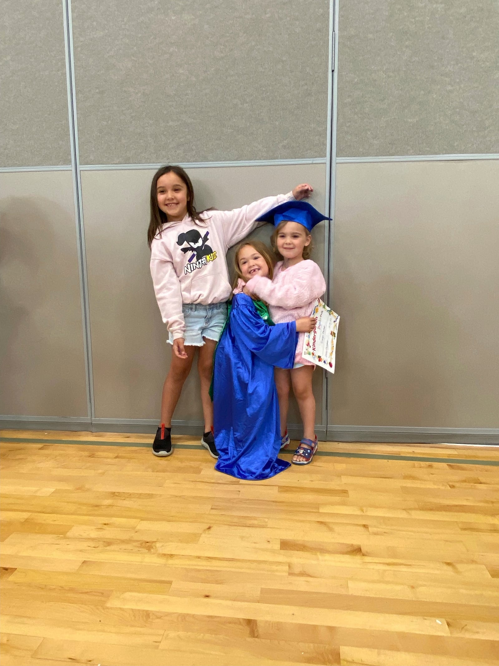 This undated photo provided by Whitney Decker shows Paityn, Olivia and Evelyn Decker. (Courtesy of Whitney Decker via AP)