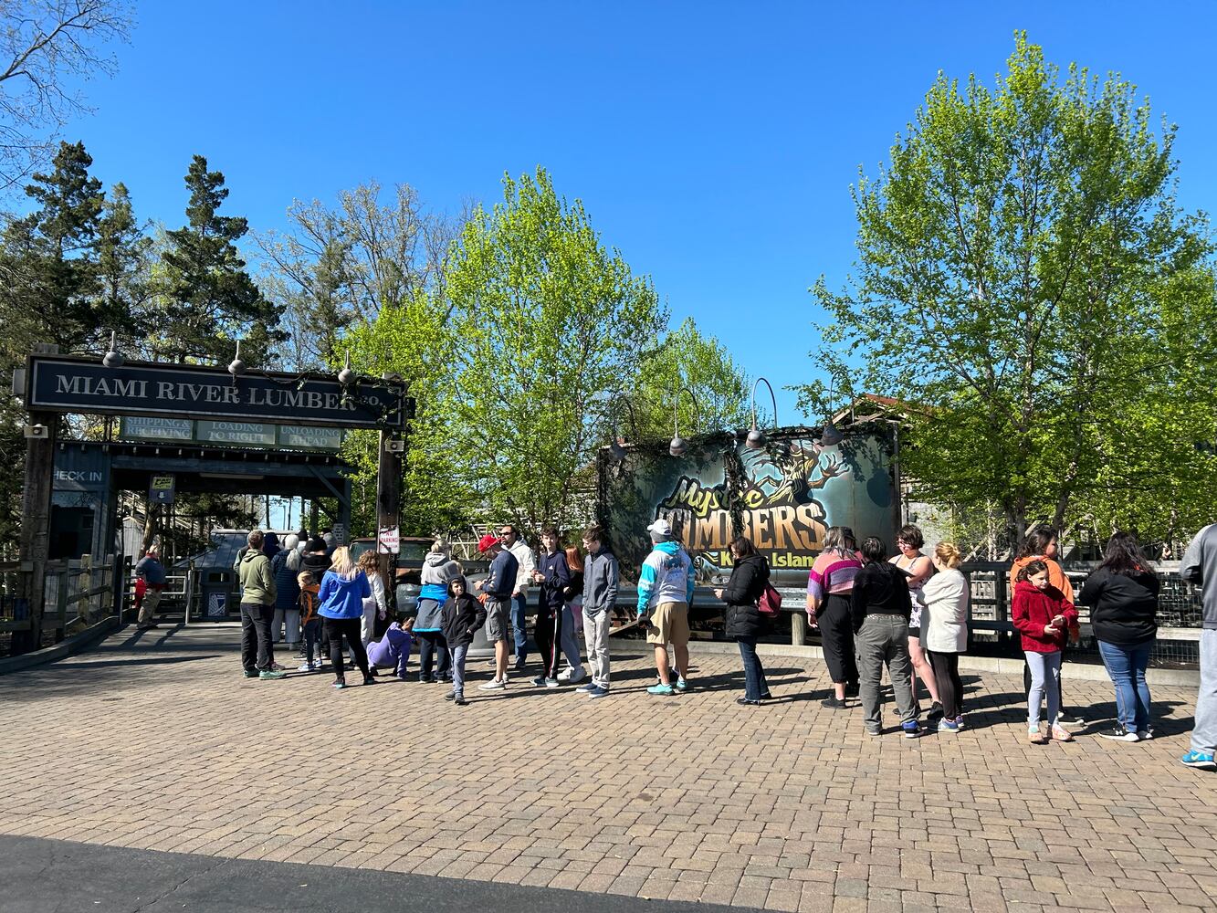 Kings Island Opening Day 2024