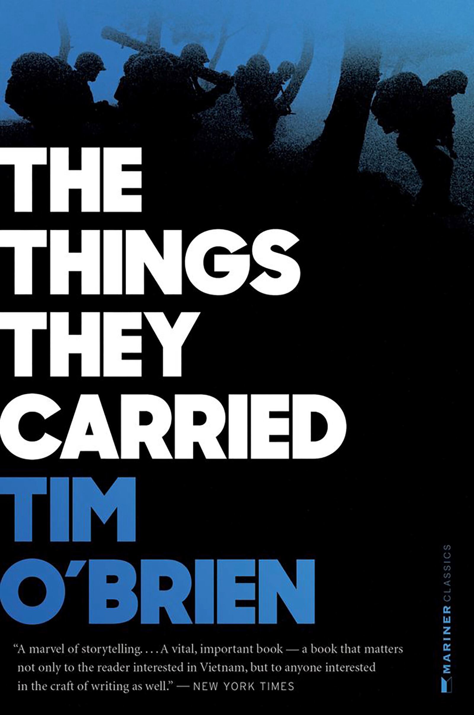 This cover image released by Mariner shows “The Things They Carried” by Tim O'Brien. (Mariner via AP)