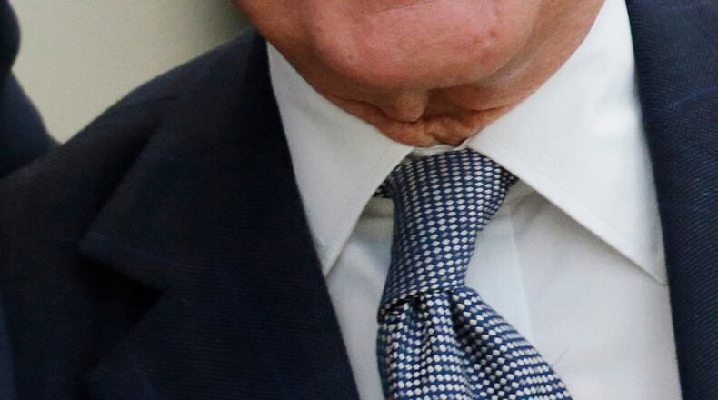 FILE -Architect Robert A.M. Stern poses for a photo, Wednesday, April 24, 2013, in Dallas. (AP Photo/David J. Phillip, File)