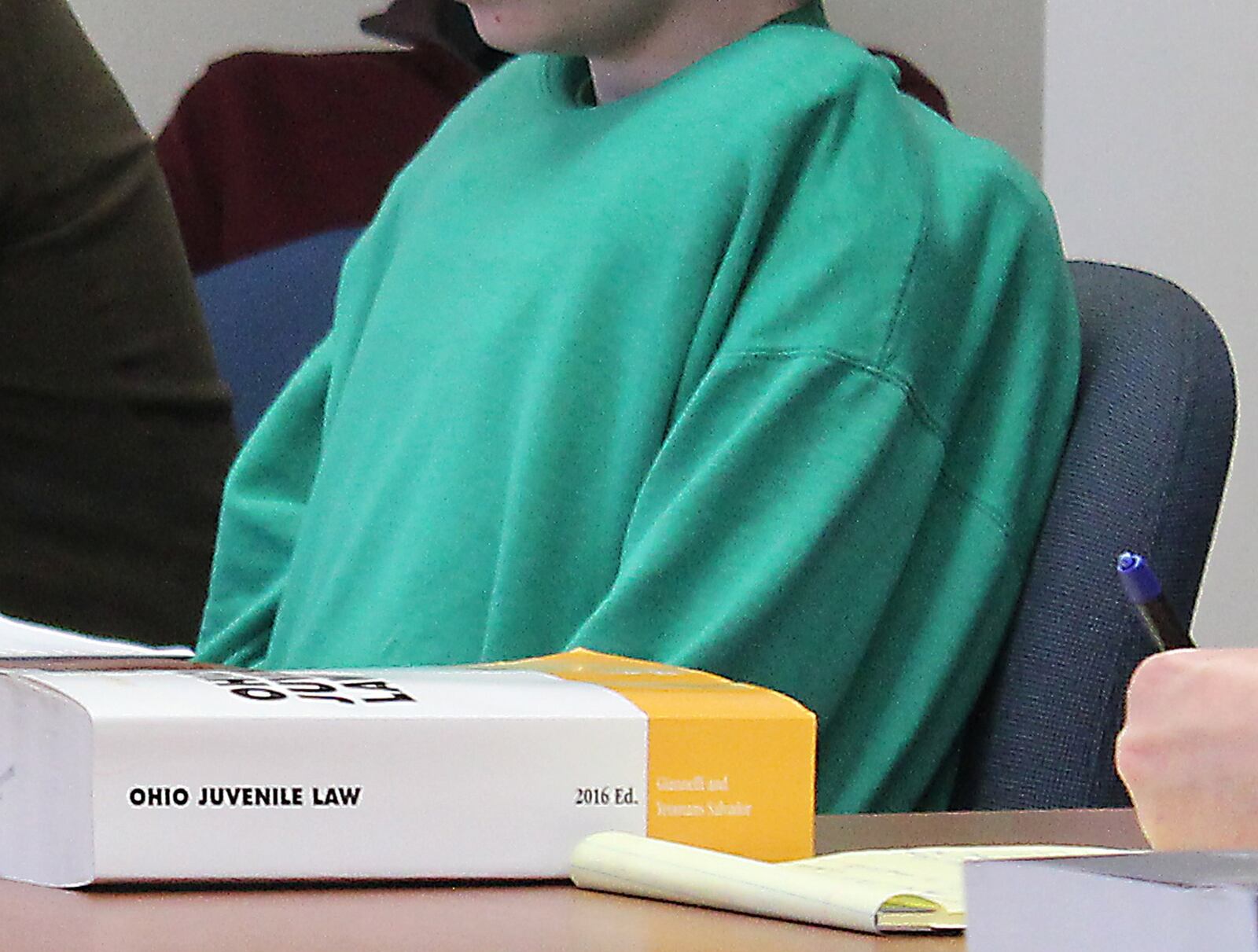 14 year old, Donovan Nicholas is charged with aggravated murder and murder in the death of Heidi Fay Taylor in Champaign County. JEFF GUERINI/STAFF