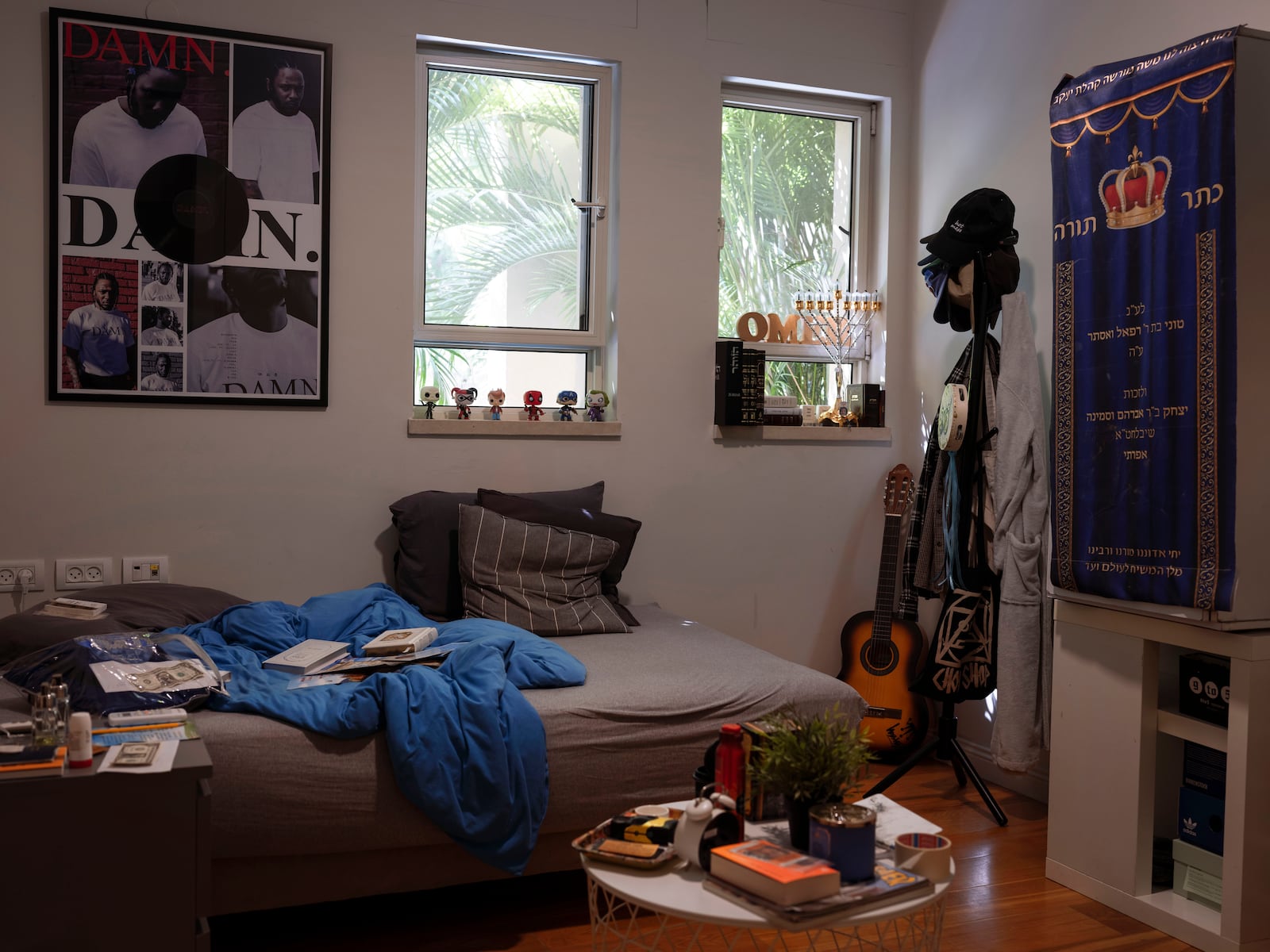 FILE - The untouched bedroom of hostage Omer Shem-Tov is seen in Herzliya, Israel, June 19, 2024. (AP Photo/Oded Balilty, File)