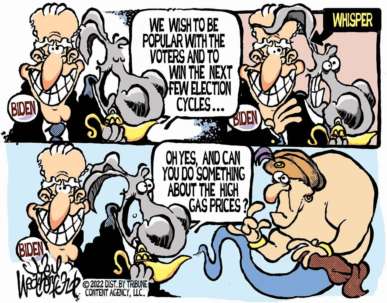 WEEK IN CARTOONS: Gas prices, Ukraine, Putin and more