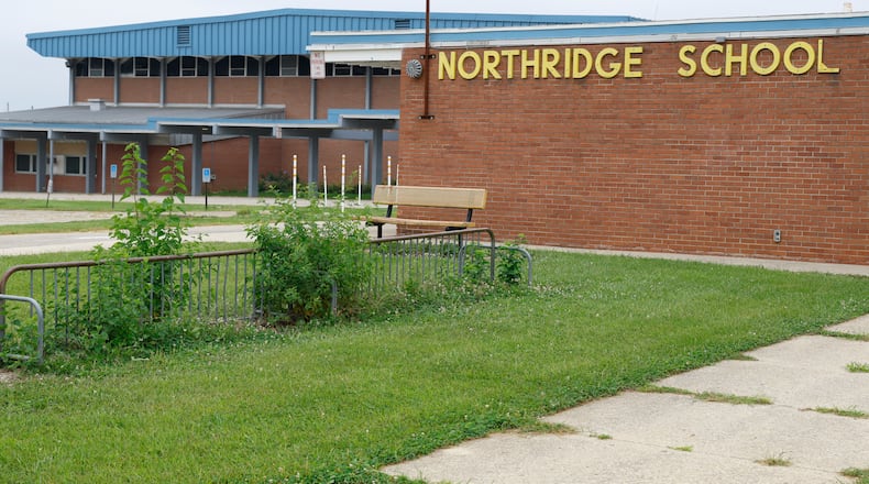 The vacant Northridge School building is now up for auction. BILL LACKEY/STAFF