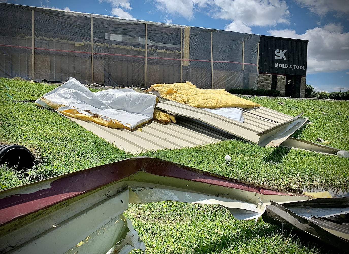 Tornado damage Tipp City