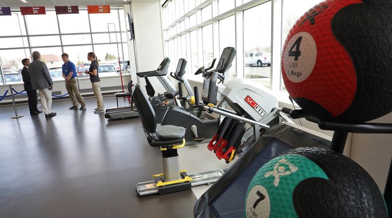 Memorial Urbana Medical Center held it’s grand opening Thursday, April 26, 2018 with tours of the new facility. The new medical center will officially open Monday, April 30, 2018 and will house an urgent care, imaging, a rehab center, primary care physicians and a specialty care area. Bill Lackey/Staff