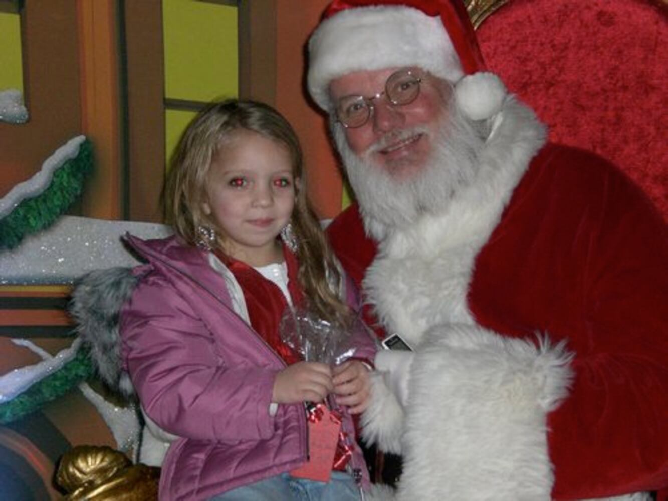 Santa visits Springfield