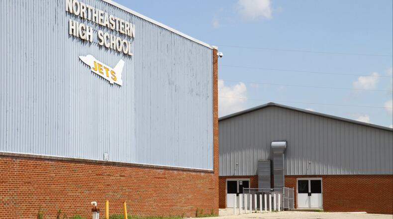 The old Northeastern High School building. FILE