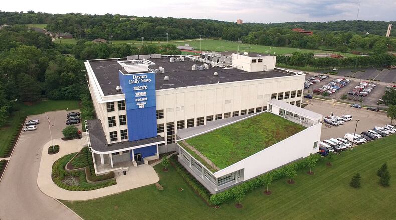 The Cox Media Group Ohio building.TY GREENLEES / STAFF