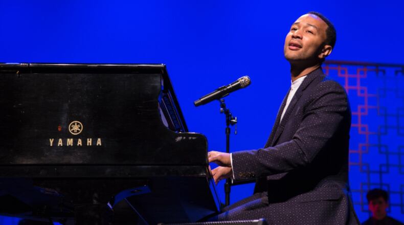 John Legend, Ohio Governor Mike DeWine and others will be celebrated during the Dayton Region Walk of Fame. Bill Lackey/Staff