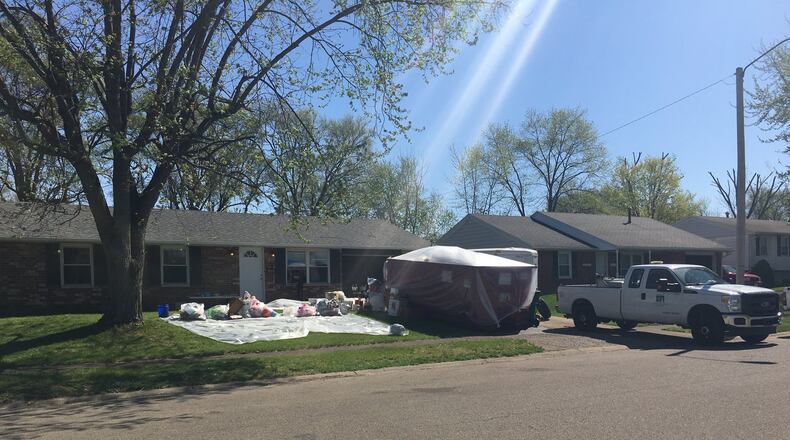 This Enon home has been tested and treated for mercury after a resident found it while cleaning up.