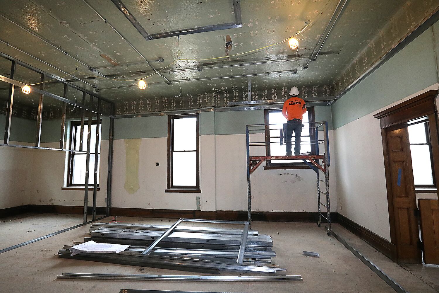 PHOTOS:  A.B. Graham Building Renovations