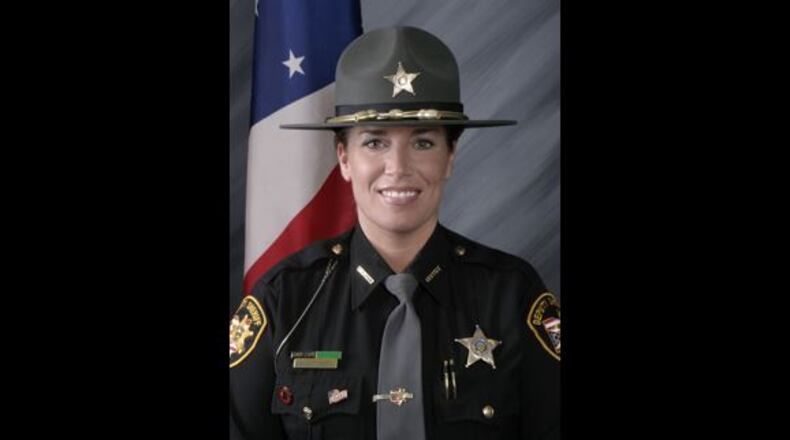 Clark County Sheriff’s Deputy Suzanne Hopper was killed Jan. 1, 2011, after responding to a call at a trailer park in Enon. Hopper was a 12-year veteran of the sheriff’s office and a former officer of the year. (AP Photo/Clark County Sheriff’s Office)