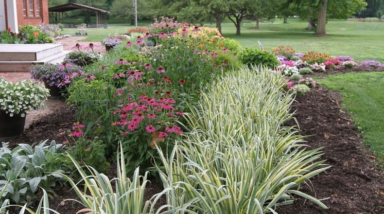 A perennial bed is one of several gardens that will be on display along with speakers, exhibits, children’s activities and more at the first Snyder Park Garden and Arboretum Jubilee on Saturday, Aug. 5. JO BROWN/CONTRIBUTED