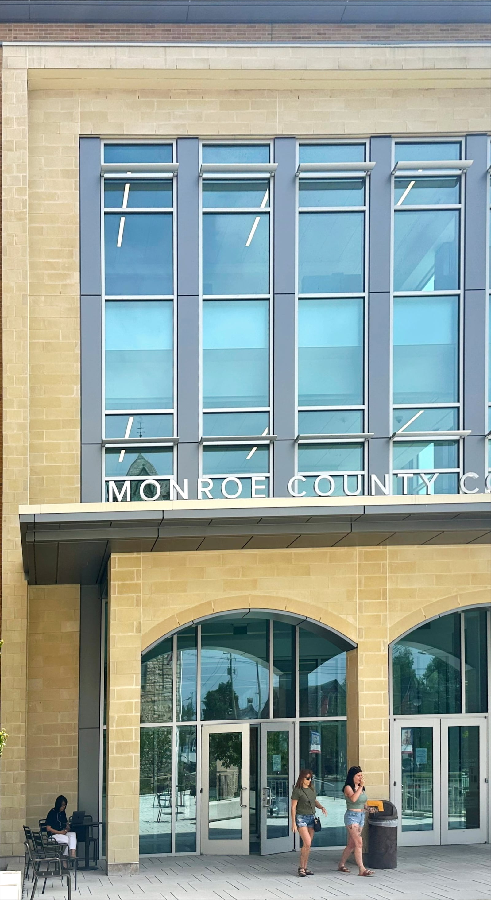 A hearing about Pennsylvania-based defense witnesses in the upcoming murder trial of Bryan Kohberger, accused of killing 4 University of Idaho students in 2022, is held in the Monroe County Courthouse in Stroudsburg, Pa., Monday, June 30, 2025. (AP Photo/Mark Scolforo)
