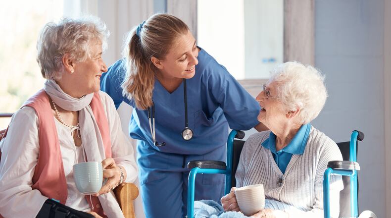 For folks living in senior care centers, the design of the center is important to their overall experience. iSTOCK/COX