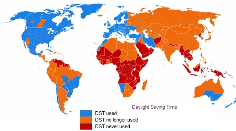 Countries that do not follow Daylight Saving Time. Gigaom.com