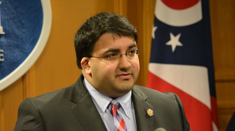 Ohio Rep. Niraj Antani, R-Miamisburg, has introduced a bill designed to ease barriers for people getting into the trucking profession. JIM OTTE/STAFF