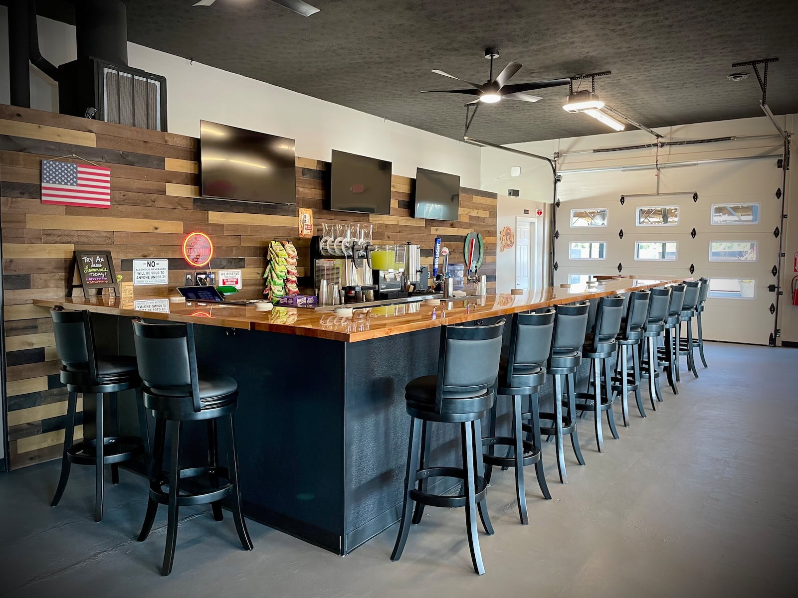 Long’s Sideout Sports & Spirits, a new recreation facility featuring six pickleball courts and a bar, is located at 1395 U.S. 42 S. in Xenia. NATALIE JONES/STAFF