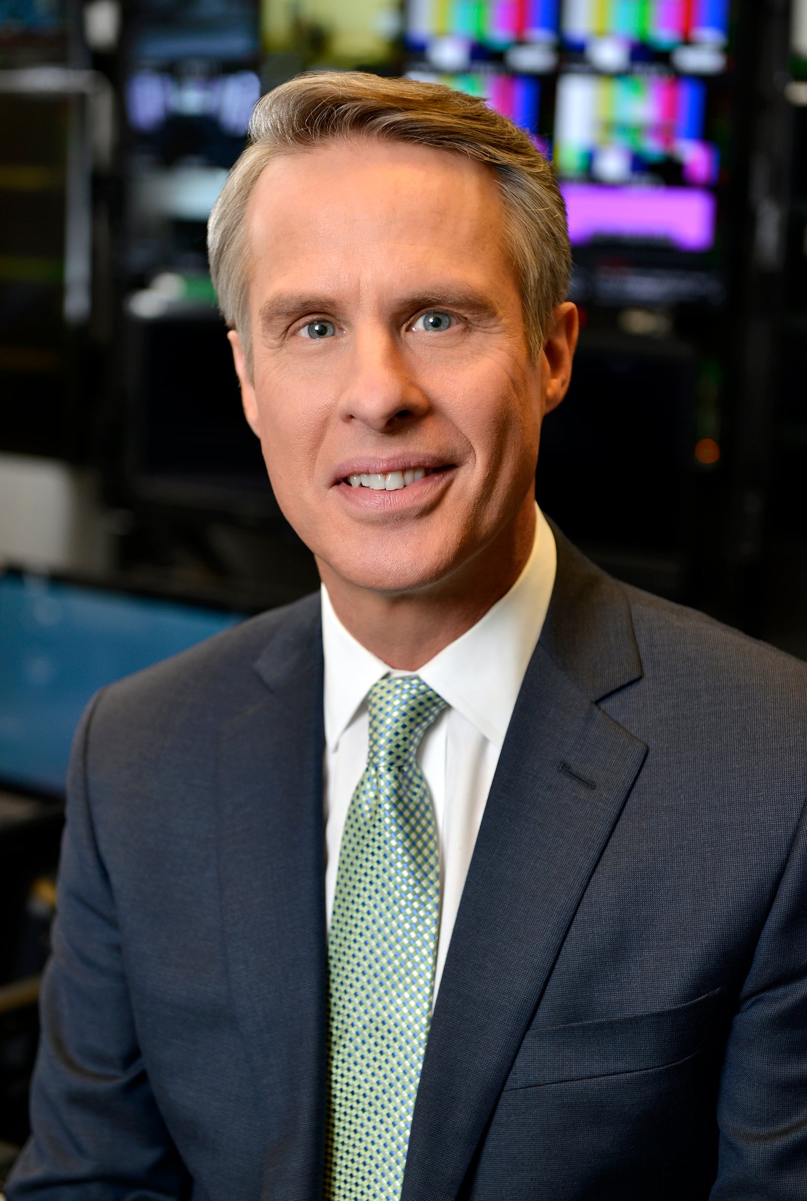 This image provided by ABC shows Terry Moran posing for a portrait, Nov. 15, 2018 (Pawel Kaminski/ABC via AP)