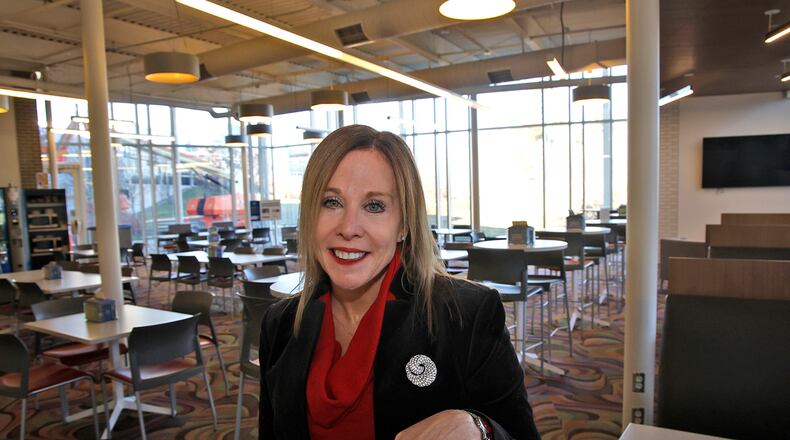 Jo Alice Blondin is president of Clark State Community College. BILL LACKEY/STAFF