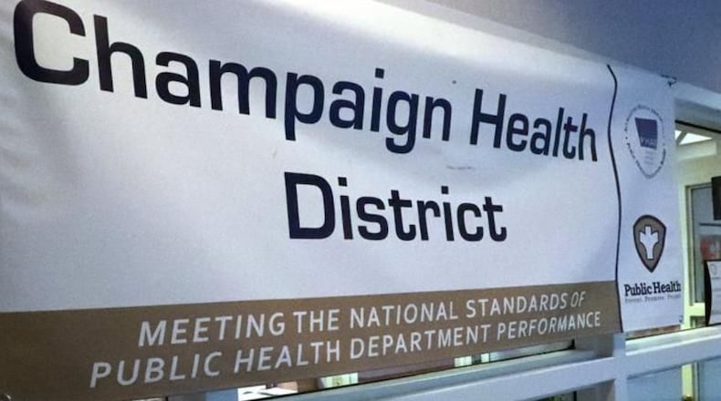 The Champaign County Health District. Bill Lackey/Staff