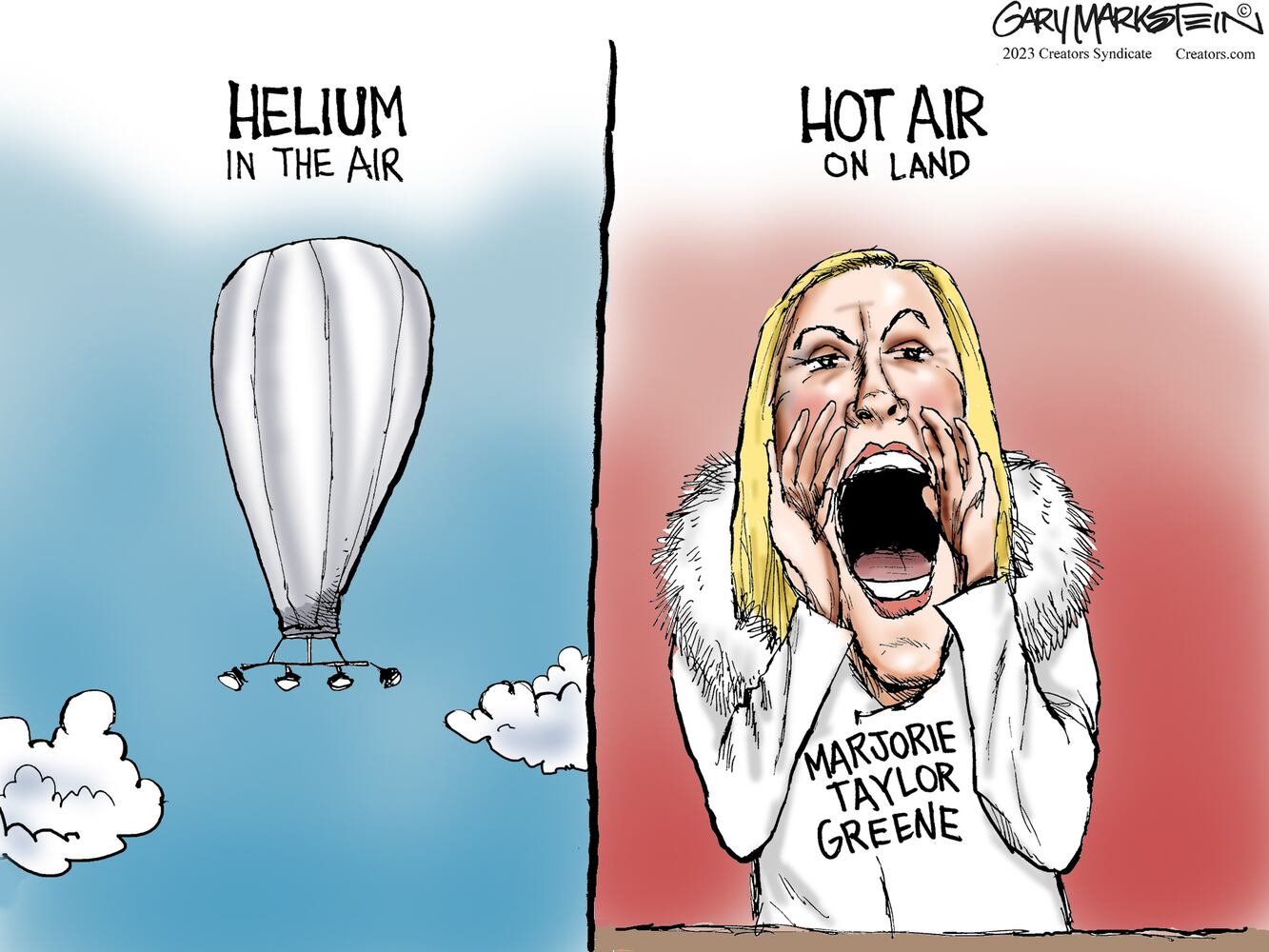 WEEK IN CARTOONS: Ohio derailment, unidentified flying objects and more
