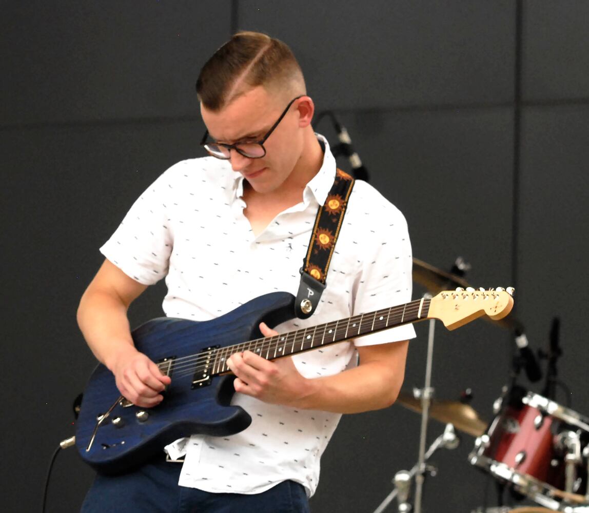 Did we spot you at the Dayton "Blues" Festival?