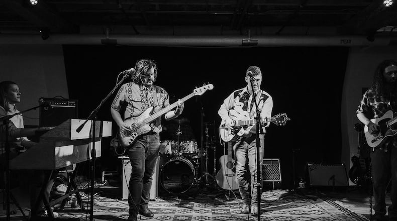 A group of former school friends and musicians from various area groups will get together to perform songs from various music genres as Moonshine Johnson and the Revenuers for a Thanksgiving eve bash at Mother Stewart's Brewing Co. on Wednesday./Contributed photo