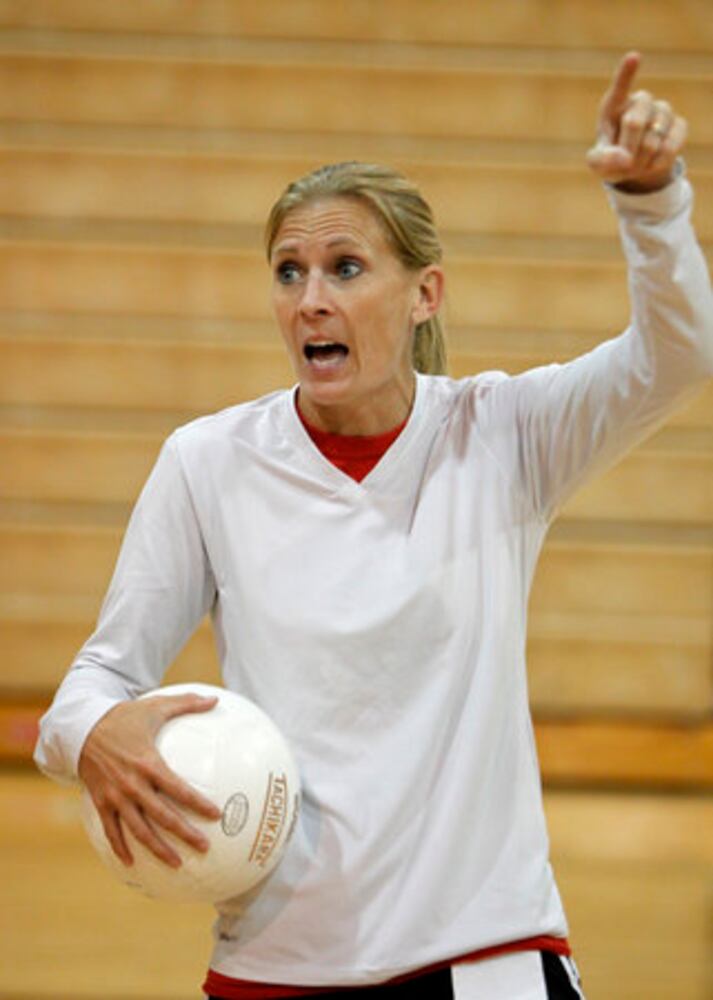 Lake Travis High School Volleyball practice