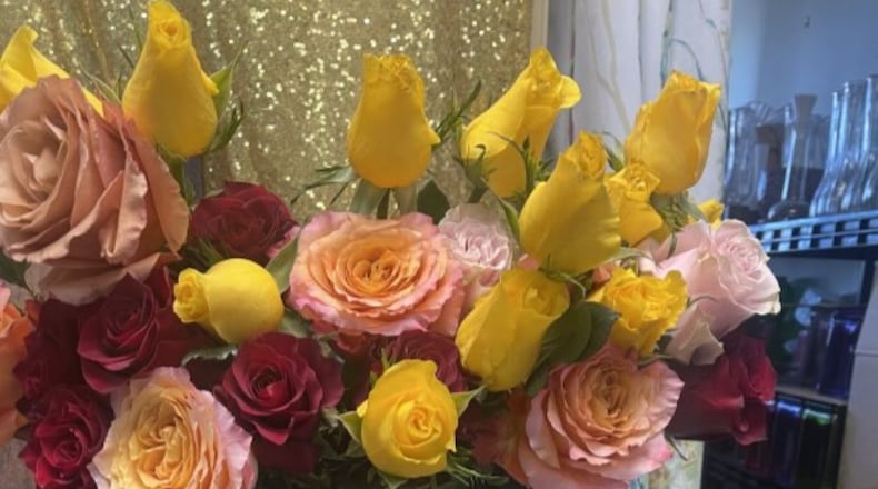 Local flower shop Flower Craft participating in Petal It Forward campaign to spread positivity throughout Springfield on Wednesday. CONTRIBUTED