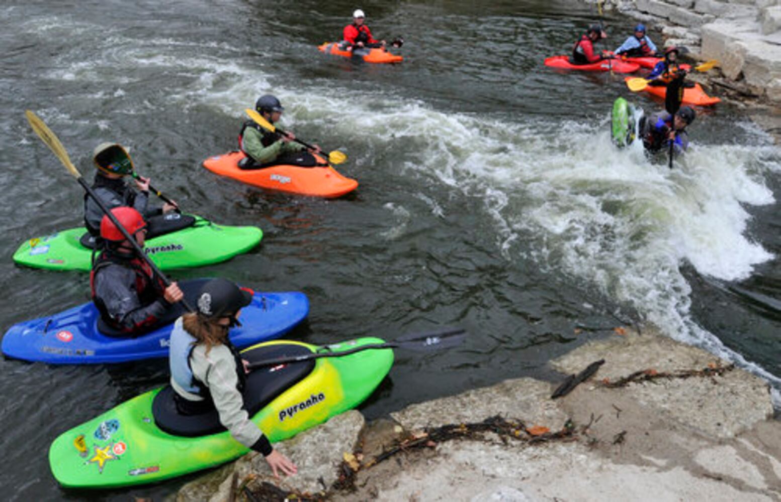 Whitewater park dedication