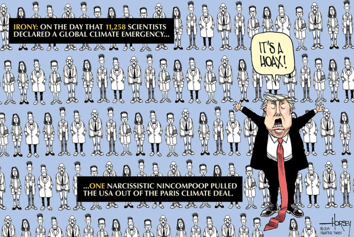 Week in cartoons: Medicare for all, Popeyes and more