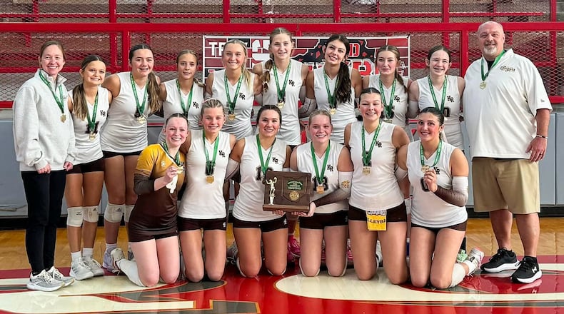 The Kenton Ridge volleyball team will face Cincinnati McNicholas on Thursday in a DIvision IV regional semifinal. CONTRIBUTED